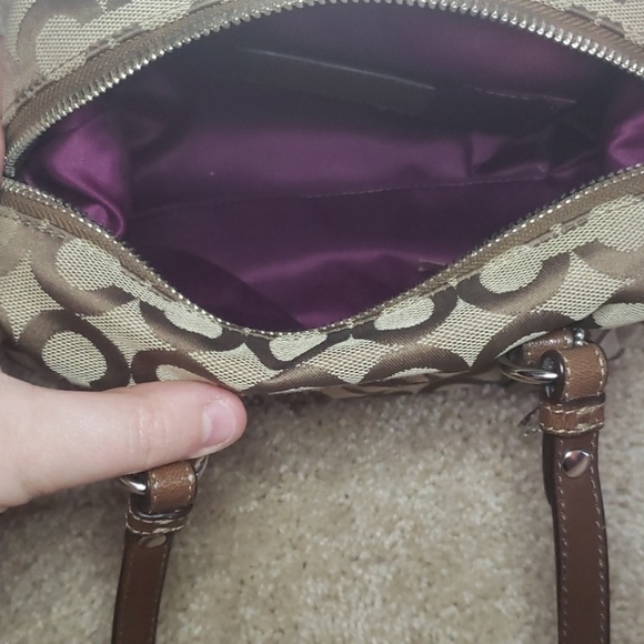 Small Coach Satchel - Picture 2 of 5